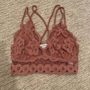 Lace crop top